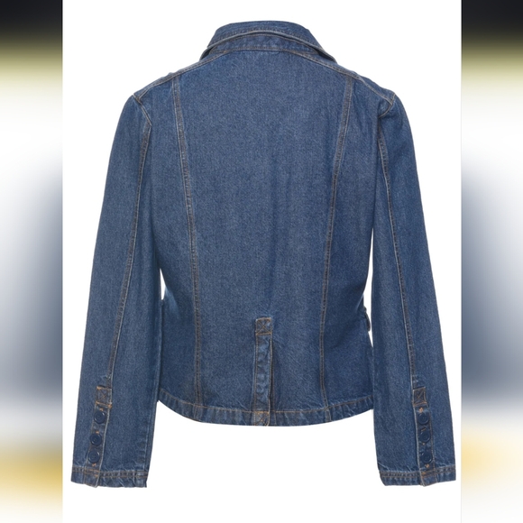 Vintage Bill Blass Blue Jean Denim Jacket Size 1X - Picture 2 of 5